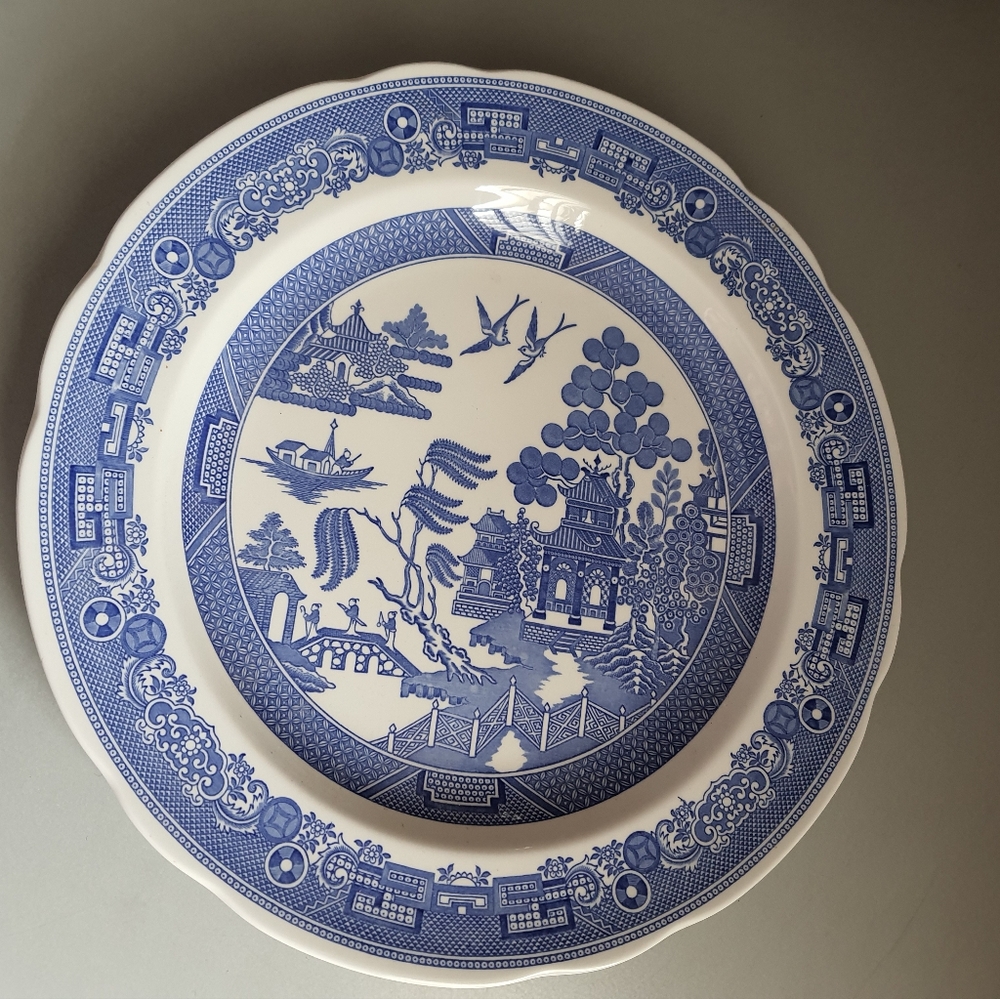 Spode Plate "Willow"